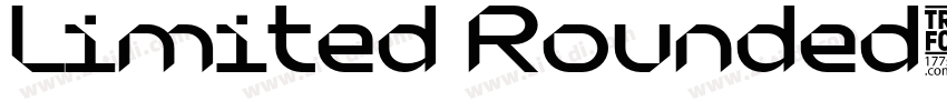 Limited Rounded-L M字体转换